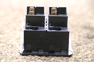 USED MOTORHOME DOUBLE LIGHT DASH SWITCH PANEL FOR SALE