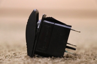 USED RV/MOTORHOME BLACK ROCKER SWITCH V2D1 FOR SALE
