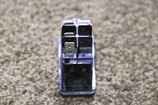 USED RV/MOTORHOME BLACK ROCKER SWITCH V4DA FOR SALE