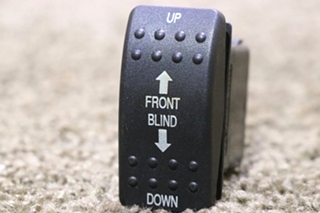 USED MOTORHOME  UP / DOWN FRONT BLIND VLD1 DASH SWITCH FOR SALE