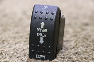 USED UP / DOWN DRIVER BLIND VLD1 DASH SWITCH MOTORHOME PARTS FOR SALE