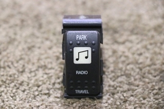 USED MOTORHOME PARK / TRAVEL RADIO DASH SWITCH FOR SALE