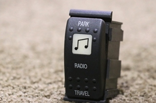 USED MOTORHOME PARK / TRAVEL RADIO DASH SWITCH FOR SALE