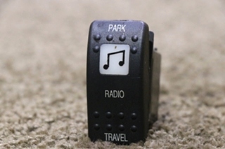 USED RV V4D1 PARK / TRAVEL RADIO DASH SWITCH FOR SALE
