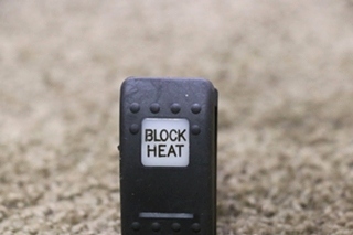 USED RV/MOTORHOME BLOCK HEAT DASH SWITCH V1D1 FOR SALE