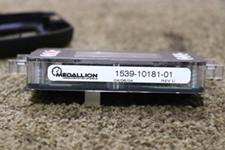 USED RV 1539-10181-01 MEDALLION DASH DISPLAY PANEL FOR SALE