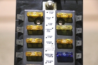 USED RV/MOTORHOME  BUSS ATC FUSE PANEL 15600-20-11 FOR SALE