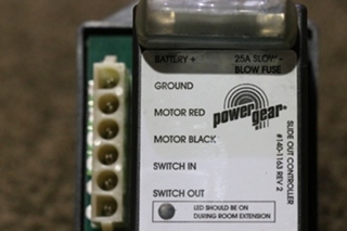 USED POWER GEAR 140-1163 SLIDE OUT CONTROLLER MOTORHOME PARTS FOR SALE