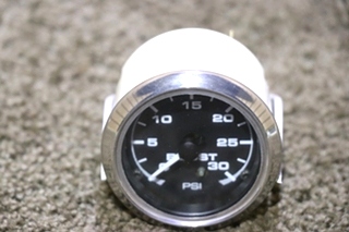 USED MOTORHOME BOOST PSI 945261 DASH GAUGE FOR SALE