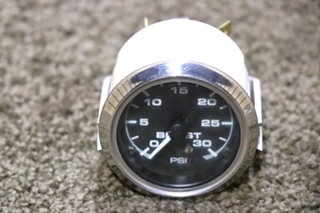 USED RV/MOTORHOME BOOST PSI DASH GAUGE 945261 FOR SALE