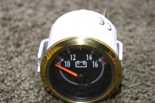 USED RV 944338 VOLTS DASH GAUGE FOR SALE