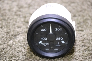 USED MOTORHOME WATER TEMP 00041180 DASH GAUGE FOR SALE
