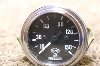 USED R8705 AIR PRESSURE DASH GAUGE RV PARTS FOR SALE