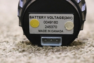 USED BLUE BIRD 0049160 VOLTS DASH GAUGE MOTORHOME PARTS FOR SALE