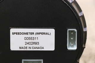 USED RV 0055311 BLUE BIRD SPEEDOMETER DASH GAUGE FOR SALE