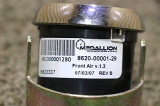 USED 8620-00001-29 FRONT AIR DASH GAUGE RV PARTS FOR SALE