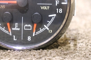 USED 3 IN 1 FUEL / TRANS / VOLT 8640-40002-29 DASH GAUGE MOTORHOME PARTS FOR SALE