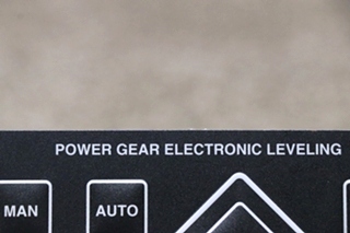 USED POWER GEAR 140-1226 ELECTRONIC LEVELING TOUCH PAD MOTORHOME PARTS FOR SALE