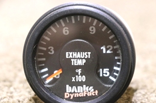 USED RV/MOTORHOME BANKS DYNAFACT EXHAUST TEMP GAUGE 63020 FOR SALE