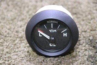 USED RV 6913-00049-01 FREIGHTLINER OIL DASH GAUGE FOR SALE