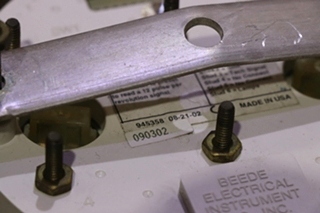 USED RV 945358 TACHOMETER DASH GAUGE FOR SALE