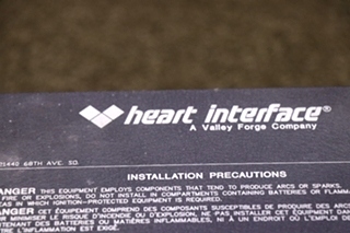 USED RV/MOTORHOME HEART INTERFACE FREEOM 15D INVERTER CHARGER 81-0151-12(202) FOR SALE