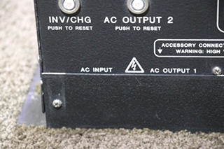 USED RV/MOTORHOME HEART INTERFACE FREEOM 15D INVERTER CHARGER 81-0151-12(202) FOR SALE