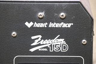 USED RV/MOTORHOME HEART INTERFACE FREEOM 15D INVERTER CHARGER 81-0151-12(202) FOR SALE