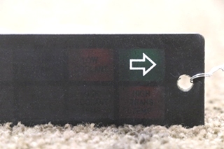 USED RV DASH WARNING LIGHT BAR FOR SALE