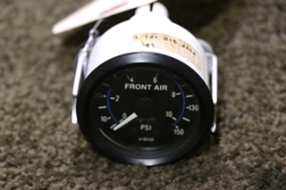 USED MOTORHOME FRONT AIR 112115245A DASH GAUGE FOR SALE