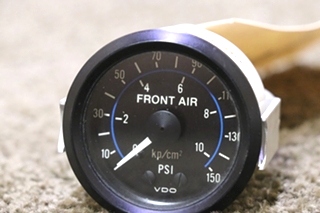 USED MOTORHOME FRONT AIR 112115245A DASH GAUGE FOR SALE
