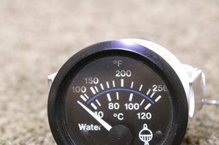 USED WATER TEMP DASH GAUGE MOTORHOME PARTS FOR SALE