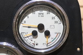 USED TIFFIN MOTORHOME COMPLETE DASH GAUGE CLUSTER W-04031-09 RV PARTS FOR SALE