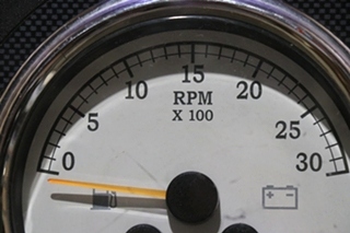 USED TIFFIN MOTORHOME COMPLETE DASH GAUGE CLUSTER W-04031-09 RV PARTS FOR SALE