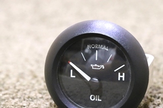 USED RV 6913-00049-01 FREIGHTLINER OIL DASH GAUGE FOR SALE