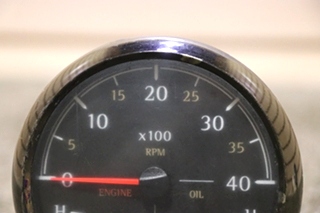 USED RV 6913-00274-29 MONACO 3 IN 1 TACH / ENG / OIL DASH GAUGE FOR SALE