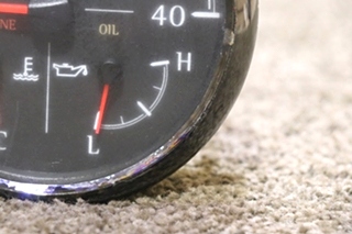 USED RV 6913-00274-29 MONACO 3 IN 1 TACH / ENG / OIL DASH GAUGE FOR SALE