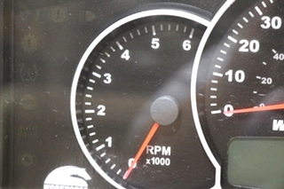 USED 108604-0 WORKHORSE CHASSIS DASH CLUSTER RV PARTS FOR SALE