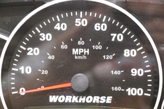 USED 108604-0 WORKHORSE CHASSIS DASH CLUSTER RV PARTS FOR SALE