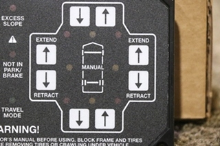 HWH AP46382 COMPUTERIZED LEVELING TOUCH PAD MOTORHOME PARTS FOR SALE