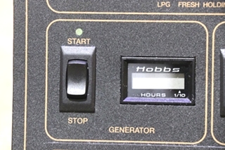 USED RV/MOTORHOME KIB MONITOR PANEL K193 FOR SALE