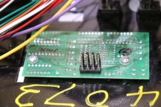 USED MONITOR PANEL WITH SMART EMS DISPLAY PANEL MOTORHOME PARTS FOR SALE