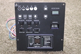 USED MONITOR PANEL WITH SMART EMS DISPLAY PANEL MOTORHOME PARTS FOR SALE