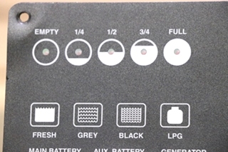 USED MONITOR PANEL WITH SMART EMS DISPLAY PANEL MOTORHOME PARTS FOR SALE
