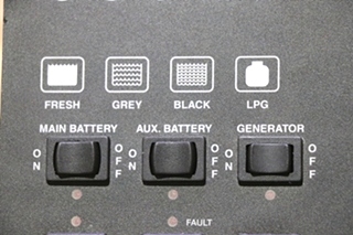 USED MONITOR PANEL WITH SMART EMS DISPLAY PANEL MOTORHOME PARTS FOR SALE