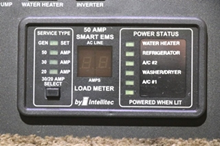USED MONITOR PANEL WITH SMART EMS DISPLAY PANEL MOTORHOME PARTS FOR SALE