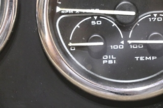 USED COMPLETE SPARTAN DASH GAUGE CLUSTER 63316 RV/MOTORHOME FOR SALE