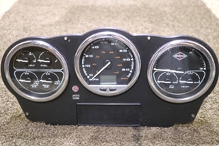 USED COMPLETE SPARTAN DASH GAUGE CLUSTER 63316 RV/MOTORHOME FOR SALE