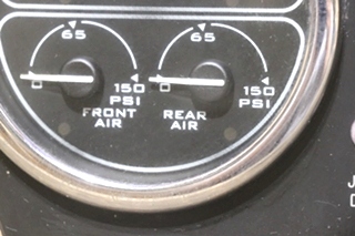 USED COMPLETE SPARTAN DASH GAUGE CLUSTER 63316 RV/MOTORHOME FOR SALE