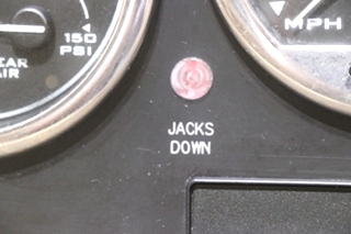 USED COMPLETE SPARTAN DASH GAUGE CLUSTER 63316 RV/MOTORHOME FOR SALE